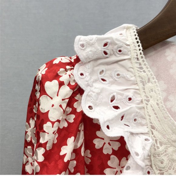 Flower temperament dress lady - Picture 2 of 10